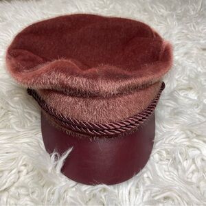 Brixton Wool and Leather Newsboy Hat